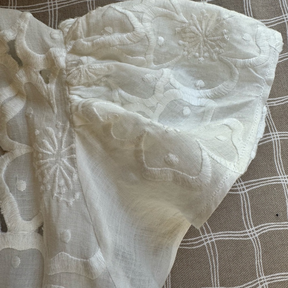 Veronica Beard White Maxi Dress (professionally altered) - Picture 13 of 15